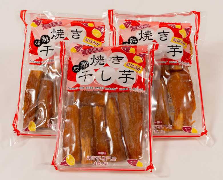 【箱入り】熟成焼き干し芋(紅はるか)250g×3袋