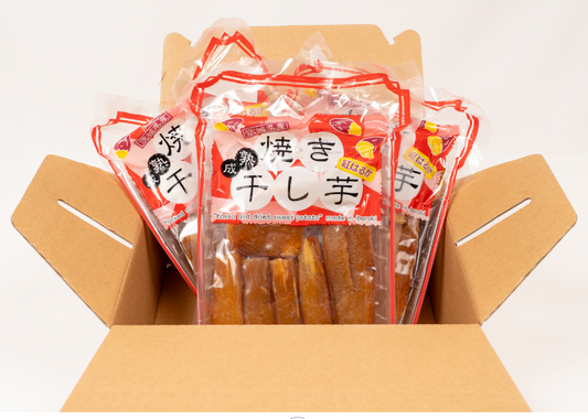 【箱入り】熟成焼き干し芋(紅はるか)250g×3袋